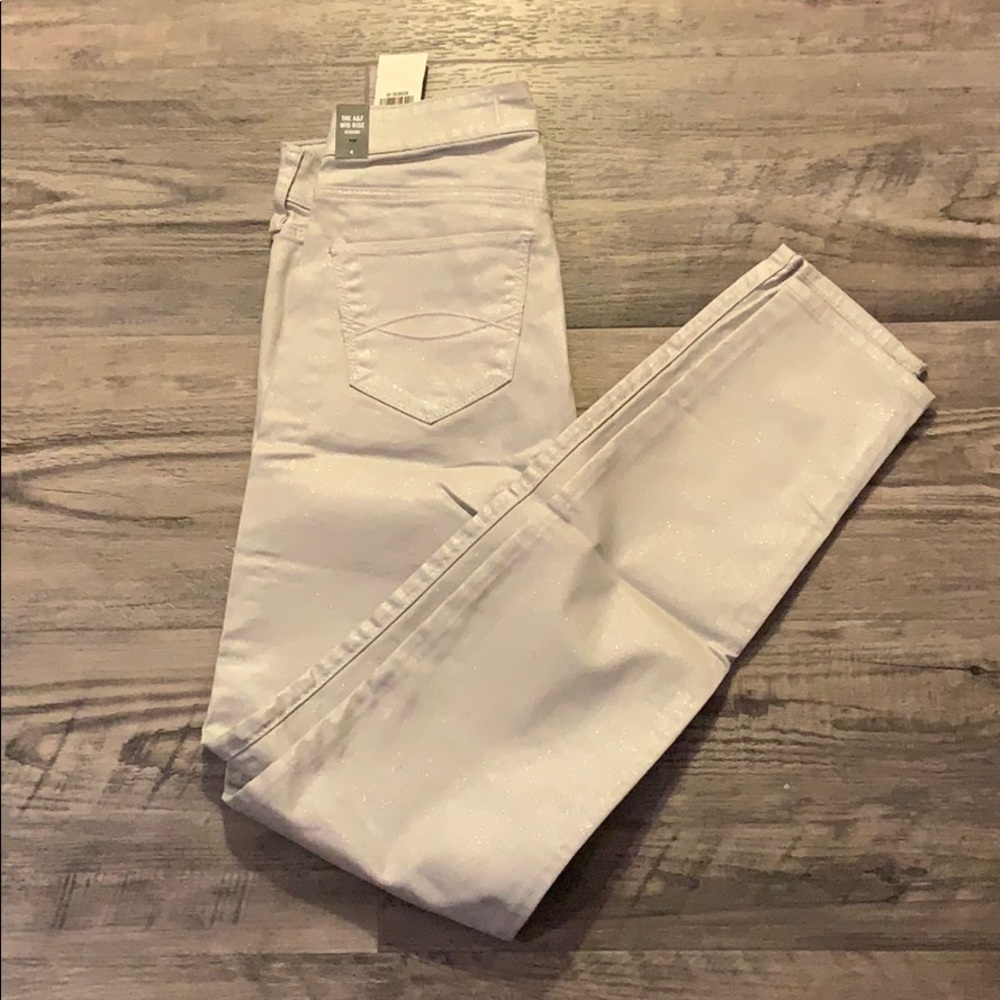 Abercrombie mid rise jegging